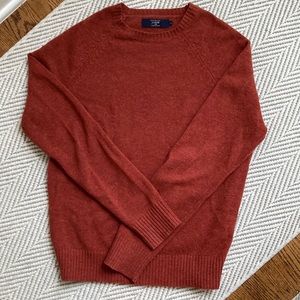 J. Crew unisex sweater (sold as men’s small, worn by tall/thin female)